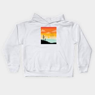 Sunset | Netflix | Travel | Adventure Kids Hoodie